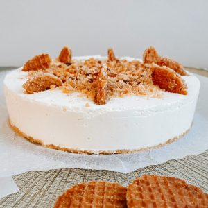 Small Stroopwafel Cheesecake