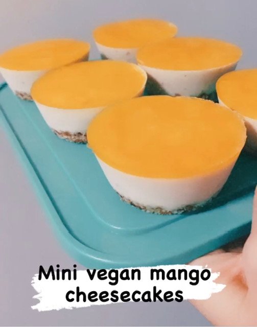 Vegan Mini Cheesecake